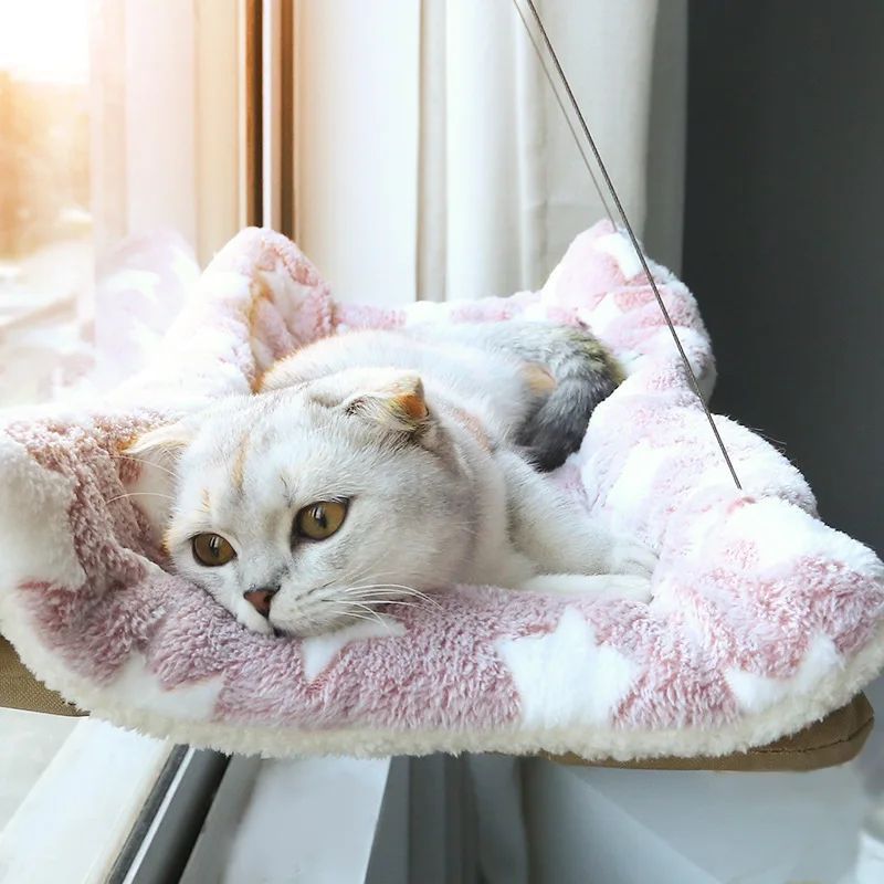 Chic Cat Window Seat for Ultimate Lounging Comfort