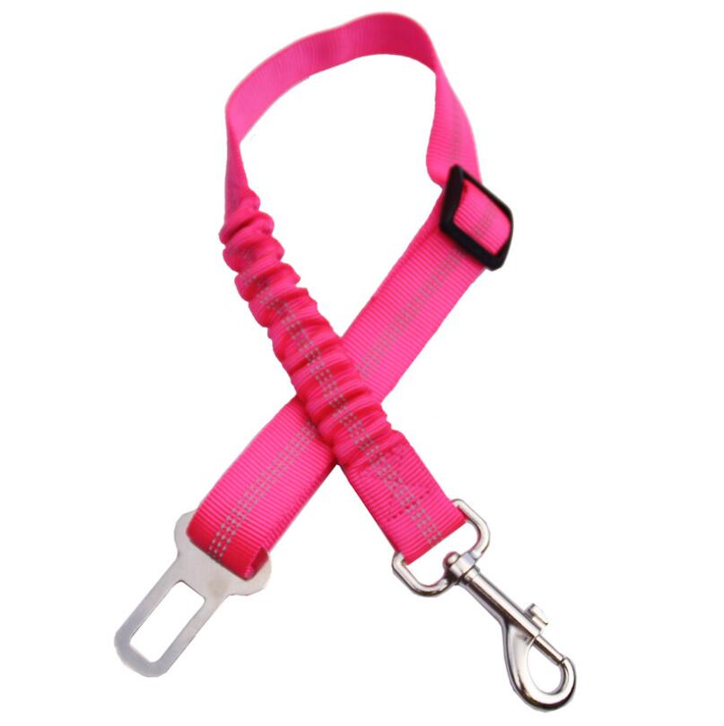 Adjustable Reflective Dog Car Seat Belt for Safety