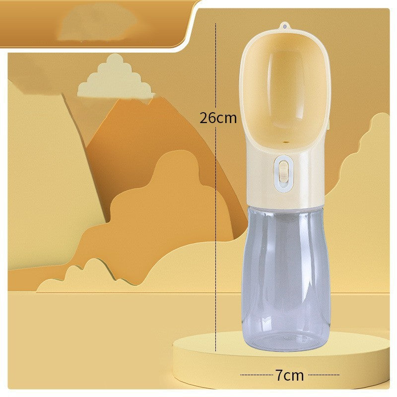 Portable Pet Water Bottle & Feeder