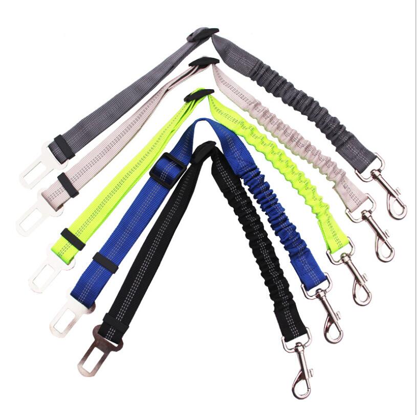 Adjustable Reflective Dog Car Seat Belt for Safety