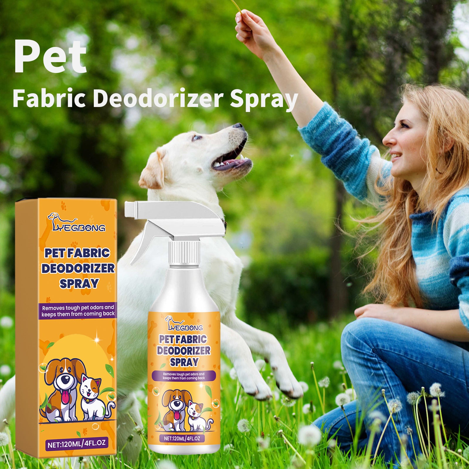 Pet Odor Remover Spray – Clean, Fresh, Happy Home