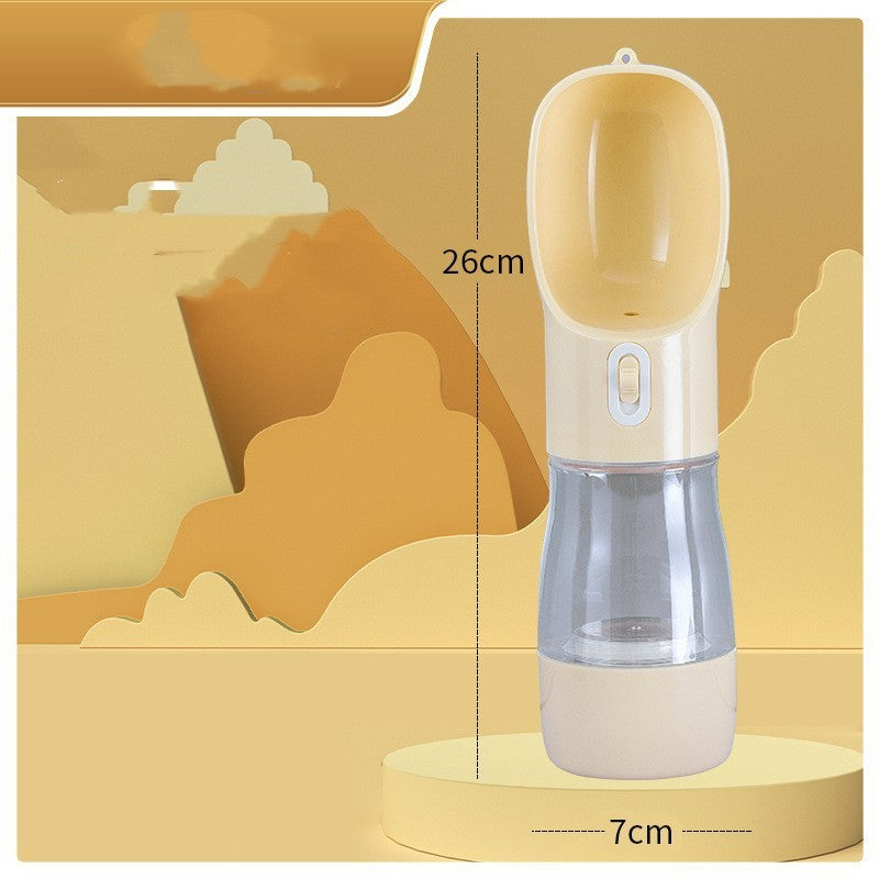 Portable Pet Water Bottle & Feeder