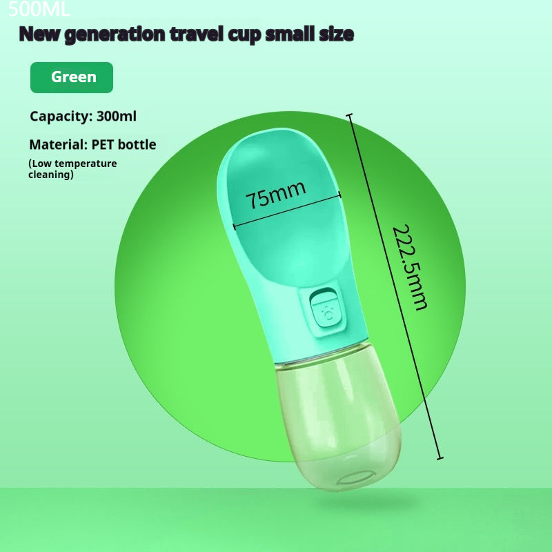 Portable Pet Water Bottle & Feeder