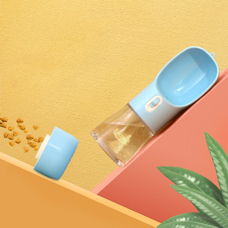 Portable Pet Water Bottle & Feeder