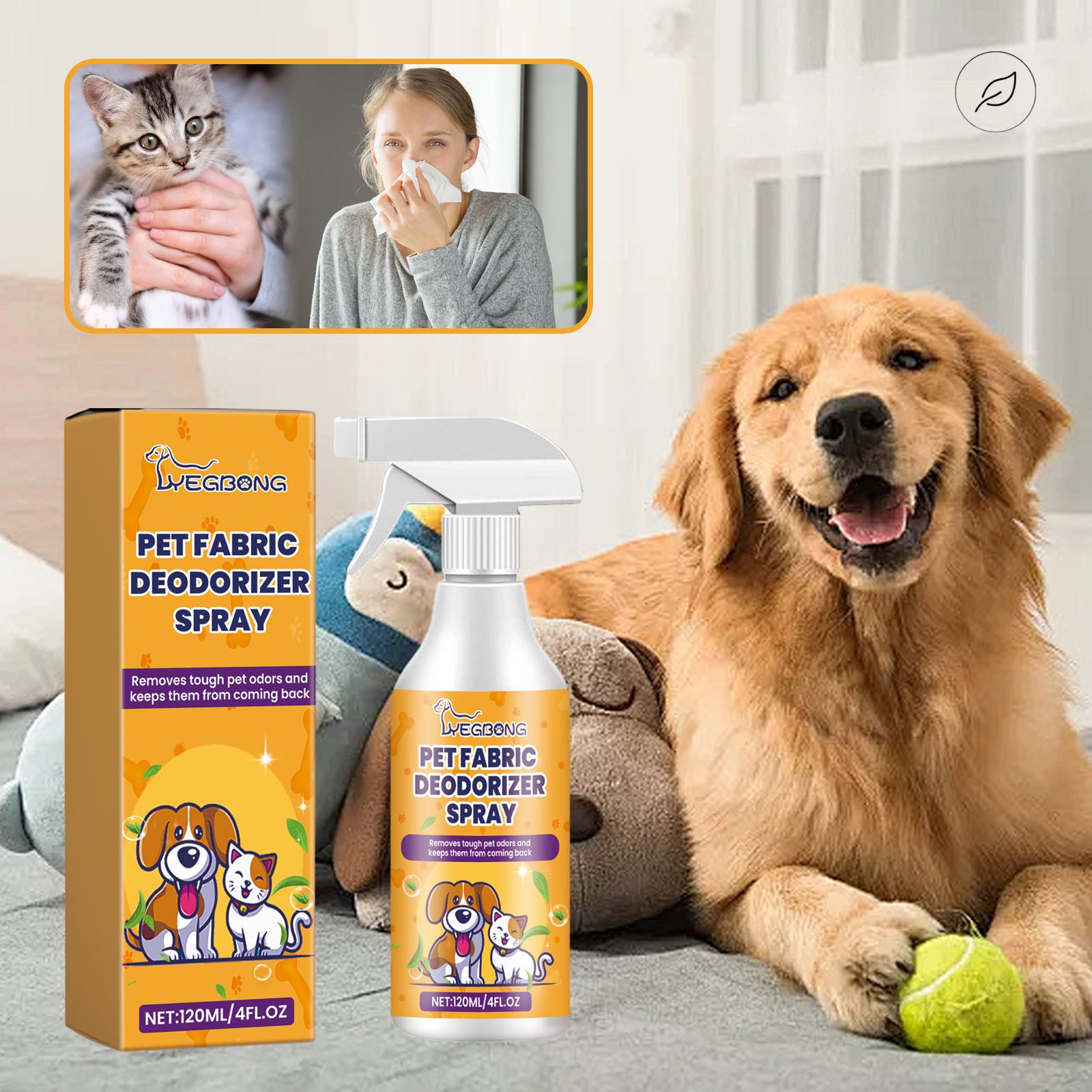 Pet Odor Remover Spray – Clean, Fresh, Happy Home