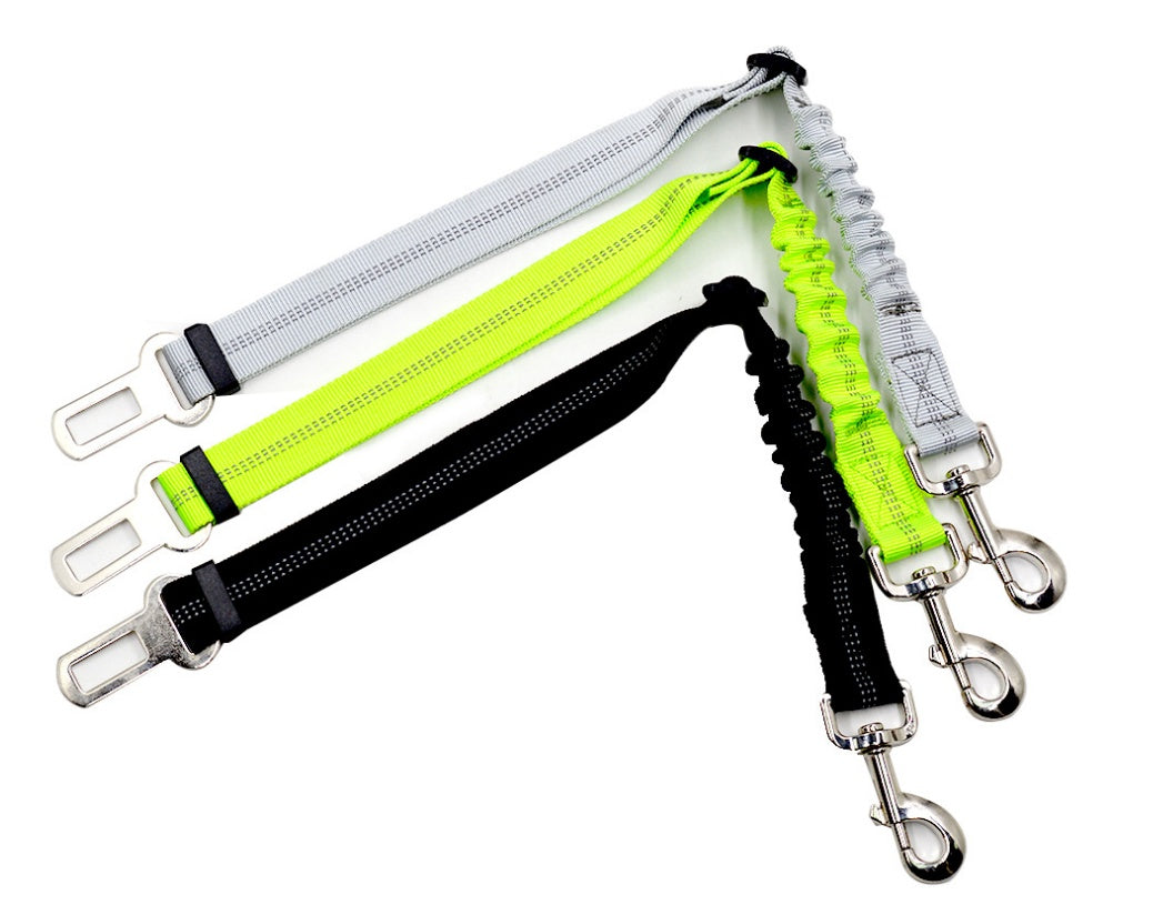 Adjustable Reflective Dog Car Seat Belt for Safety