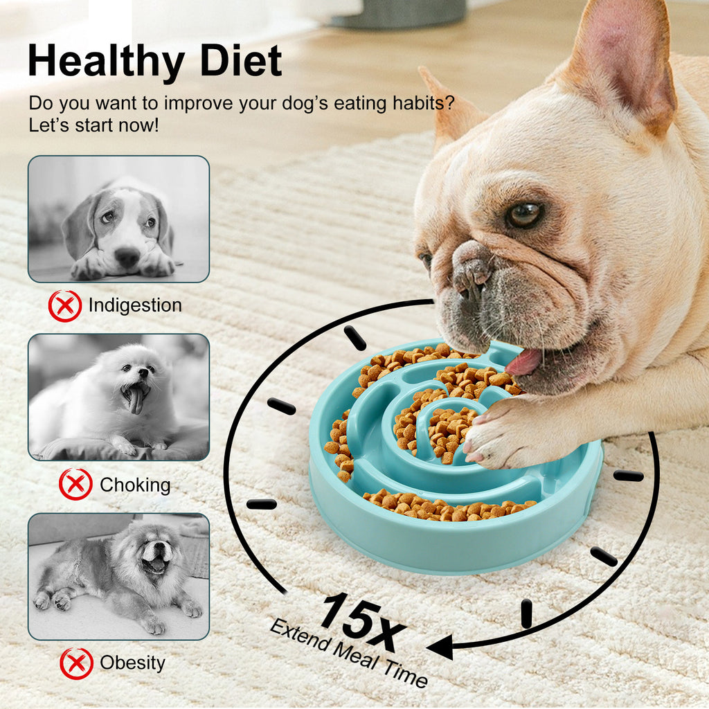 Slow Feeder Pet Bowl for Meals