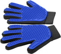 2-in-1 Soft Grooming and Deshedding Gloves for Long and Short Hair Pets