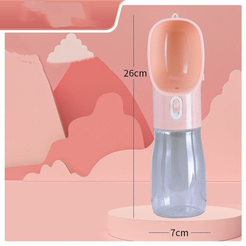 Portable Pet Water Bottle & Feeder