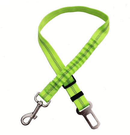 Adjustable Reflective Dog Car Seat Belt for Safety