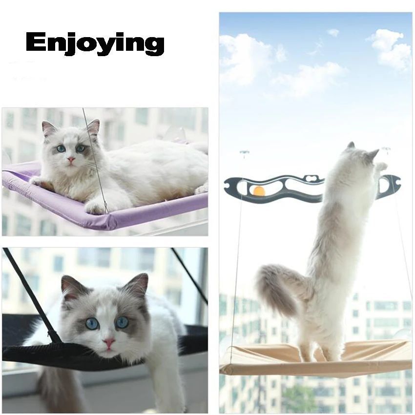 Chic Cat Window Seat for Ultimate Lounging Comfort