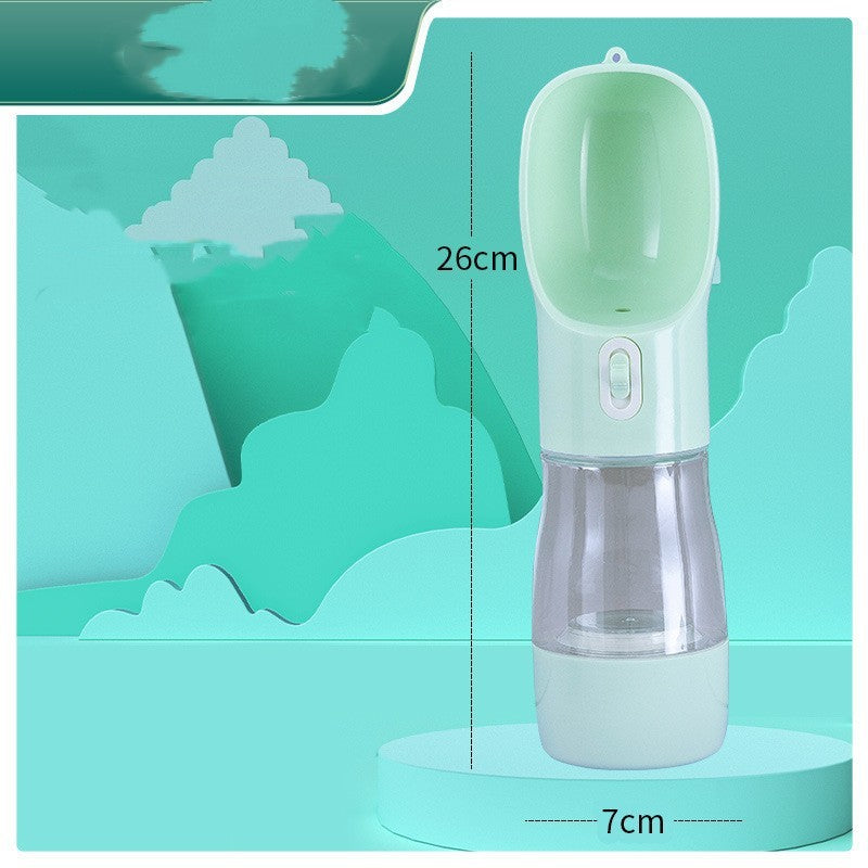 Portable Pet Water Bottle & Feeder