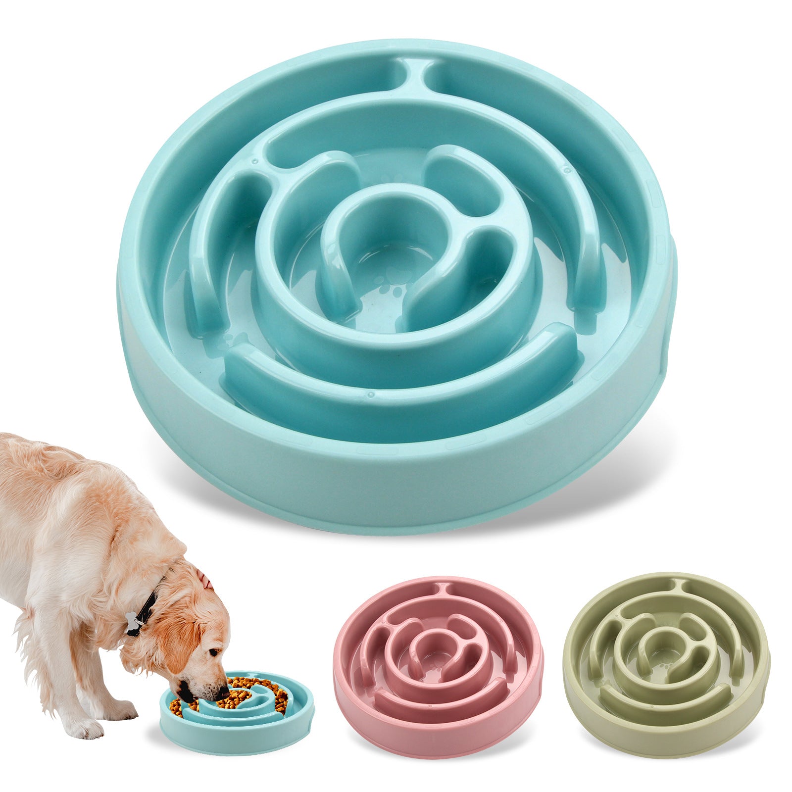 Slow Feeder Pet Bowl for Meals